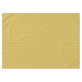 Sternmuster auf goldfarbenem Hintergrund Tischdecke (Vorderseite (Horizontal))