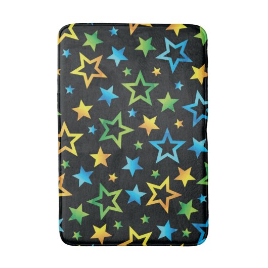 Sternmuster Badematte (Vorderseite Vertikal)