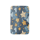Sternmuster Badematte (Vorderseite Vertikal)