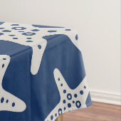 Sternmuster Blau Tischdecke (Beispiel)