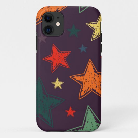 Sternmuster Case-Mate iPhone Hülle (Rückseite)
