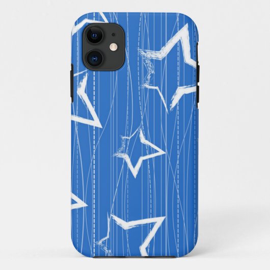 Sternmuster Case-Mate iPhone Hülle (Rückseite)