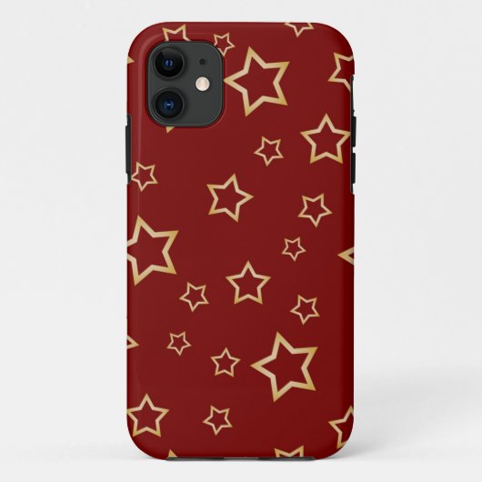 Sternmuster Case-Mate iPhone Hülle (Rückseite)