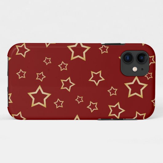 Sternmuster Case-Mate iPhone Hülle (Rückseite (Horizontal))