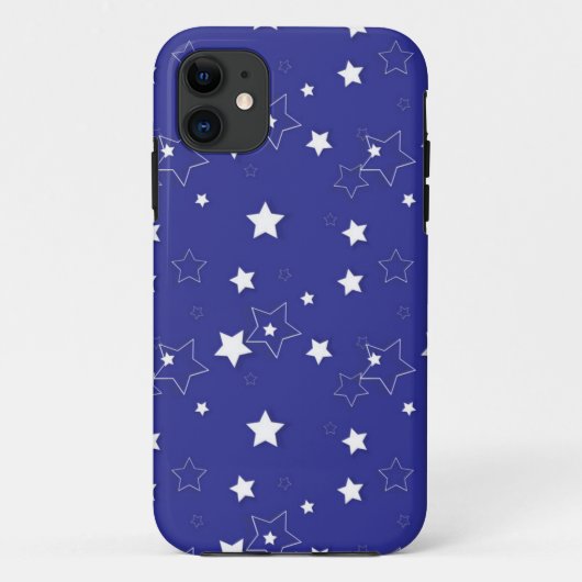 Sternmuster Case-Mate iPhone Hülle (Rückseite)