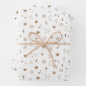 Sternmuster der Astrologie Geschenkpapier Set (Beispiel)