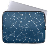 Sternmuster der Konstellation Laptopschutzhülle (Vorderseite)