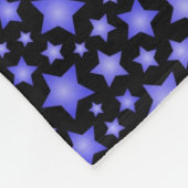 Sternmuster Fleecedecke (Ecke)