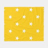 Sternmuster Fleecedecke (Vorderseite (Horizontal))