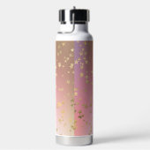 Sternmuster für lila Goldgefälle Trinkflasche (rechts)
