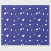 Sternmuster Geschenkpapier (Flach)