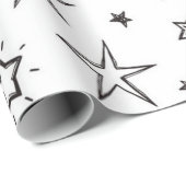 Sternmuster Geschenkpapier (Rolleneckpunkt)