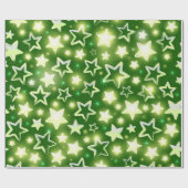 Sternmuster Geschenkpapier (Flach)
