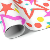 Sternmuster Geschenkpapier (Rolleneckpunkt)