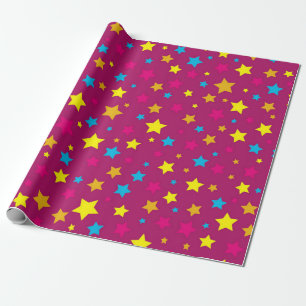 Sternmuster Geschenkpapier