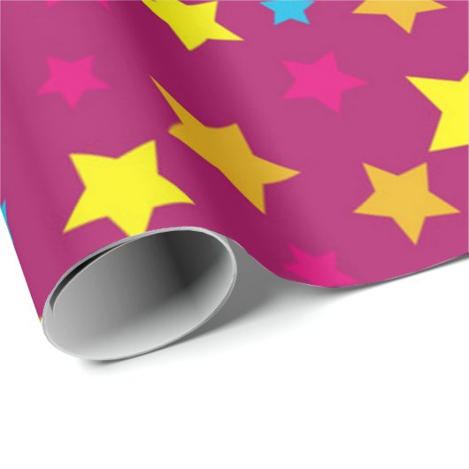 Sternmuster Geschenkpapier (Rolleneckpunkt)