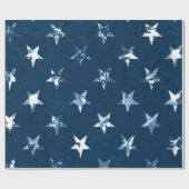 Sternmuster Geschenkpapier (Flach)