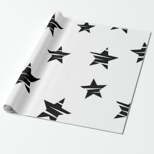 Sternmuster Geschenkpapier