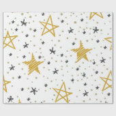 Sternmuster Geschenkpapier (Flach)