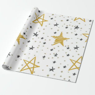Sternmuster Geschenkpapier
