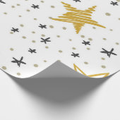 Sternmuster Geschenkpapier (Ecke)