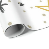 Sternmuster Geschenkpapier (Rolleneckpunkt)