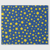 Sternmuster Geschenkpapier (Flach)