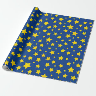 Sternmuster Geschenkpapier