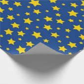 Sternmuster Geschenkpapier (Ecke)