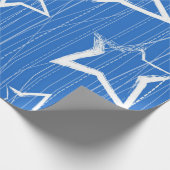 Sternmuster Geschenkpapier (Ecke)