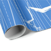 Sternmuster Geschenkpapier (Rolleneckpunkt)