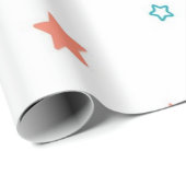 Sternmuster Geschenkpapier (Rolleneckpunkt)