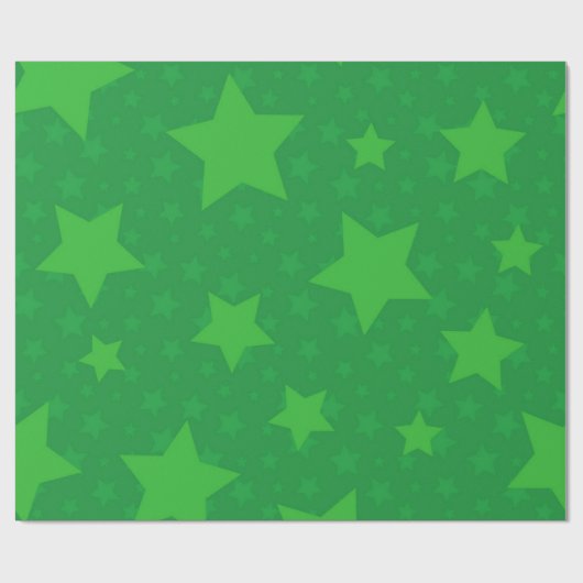 Sternmuster Geschenkpapier (Flach)