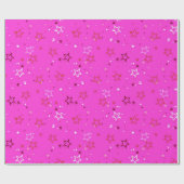 Sternmuster Geschenkpapier (Flach)