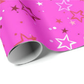 Sternmuster Geschenkpapier (Rolleneckpunkt)