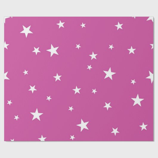 Sternmuster Geschenkpapier (Flach)