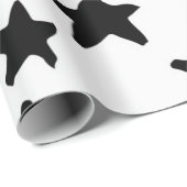 Sternmuster Geschenkpapier (Rolleneckpunkt)
