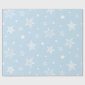 Sternmuster Geschenkpapier (Flach)