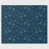 Sternmuster Geschenkpapier (Flach)