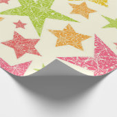 Sternmuster Geschenkpapier (Ecke)