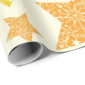 Sternmuster Geschenkpapier (Rolleneckpunkt)