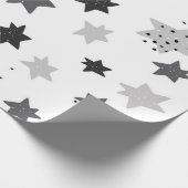 Sternmuster Geschenkpapier (Ecke)