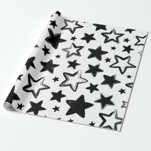 Sternmuster Geschenkpapier