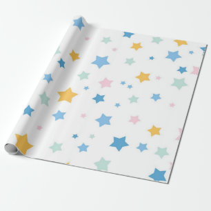 Sternmuster Geschenkpapier