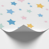 Sternmuster Geschenkpapier (Ecke)