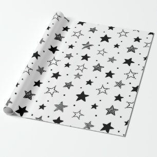 Sternmuster Geschenkpapier