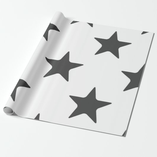 Sternmuster Geschenkpapier (Ungerollt)