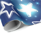 Sternmuster Geschenkpapier (Rolleneckpunkt)