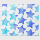Sternmuster Geschenkpapier (Flach)