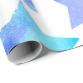 Sternmuster Geschenkpapier (Rolleneckpunkt)
